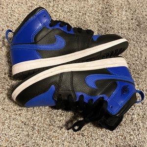air jordan mid 1s royal blue size 3